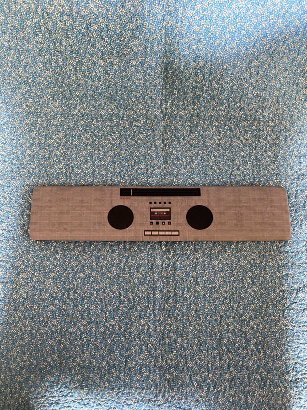 3/$10 wrist rest for computer desktop stereo tape deck